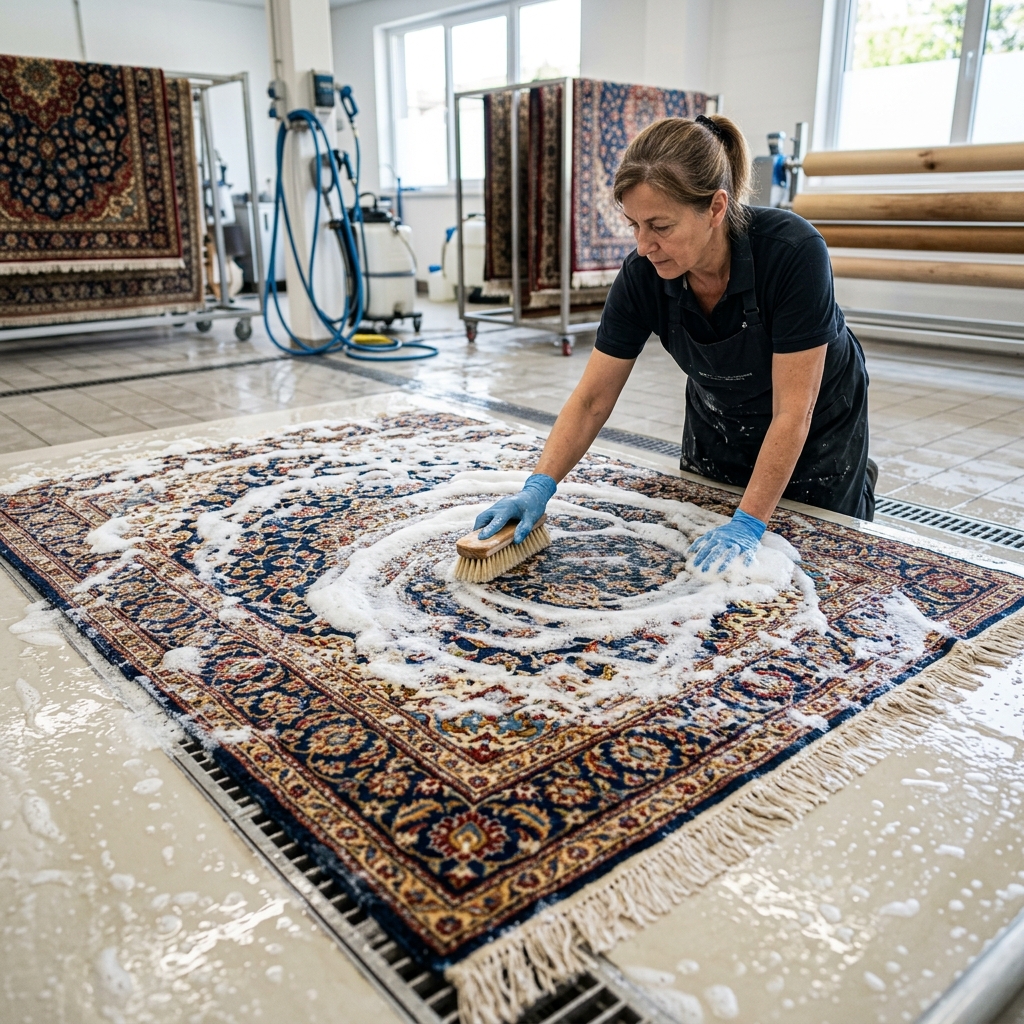 Oriental Rug Washing
